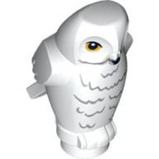 Owl Number 3 White