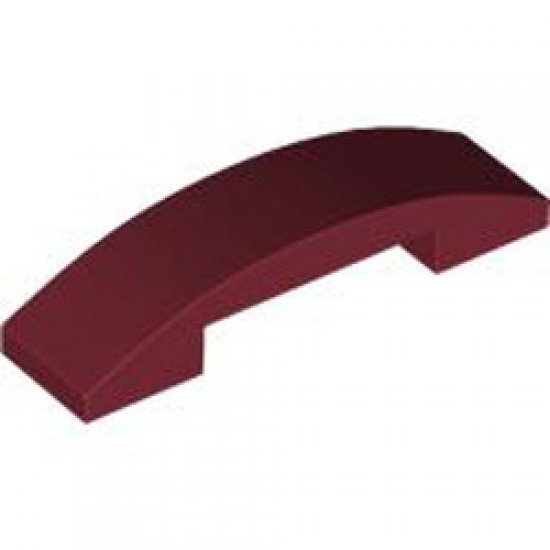 Plate with Bow 1x4x2/3 Dark Red