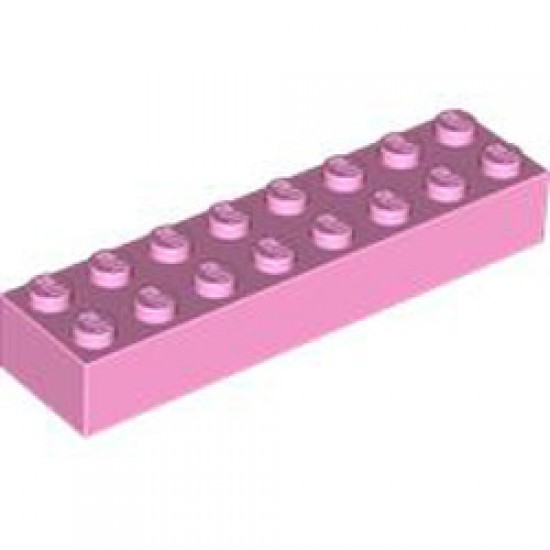 Brick 2x8 Light Purple