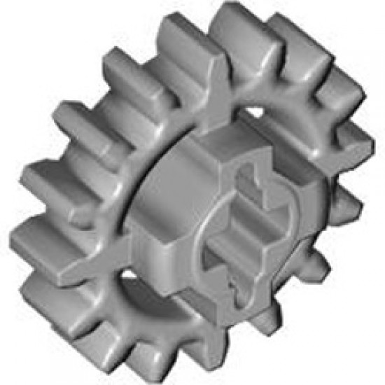 Gear Wheel Z16 Medium Stone Grey