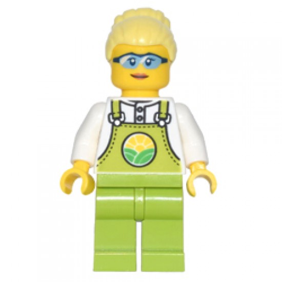 Farmer Peach with Glasses Minifigure