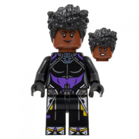 Shuri with Black and Medium Lilac Torso Minifigure