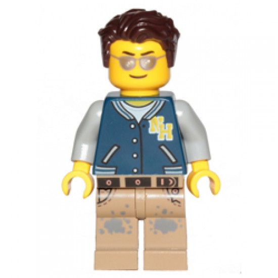 Male Driver with Sunglasses Minifigure